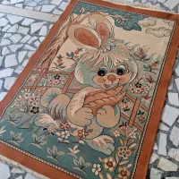 فرش کودک.تمیز قابل استفاده|گلیم، جاجیم، گبه|رشت, لاکانی|دیوار