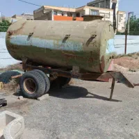 تانک آب فلزی تک محور (چرخ دار)|خودرو سنگین|مبارکه, |دیوار