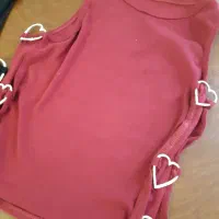 تاپ زنانه حلقه نگین کاری