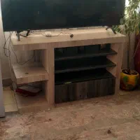 یک عدد بوفه یک عدد میز تلویزیون و میزکامپیوتر|بوفه، ویترین، کنسول|بجنورد, |دیوار