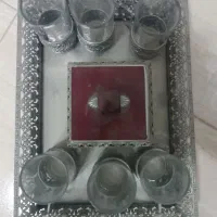 استکان قندان سینی