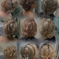 شینیون ژورنالی و اروپایی آموزش صفر تا صد|خدمات آموزشی|نیشابور, مازول|دیوار