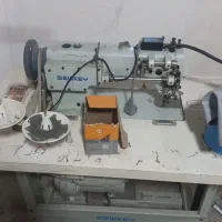 دوعددچرخ خیاطی دورشت دوز وراسته دوز سالم