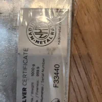 شمش یک کیلویی نقره برند نادیر ترکیه عیار ۹۹۹.۹|جواهرات|تهران, صادقیه|دیوار