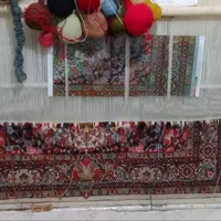 قالی دست بافت پشمی