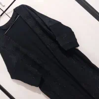 مانتو مشکی مجلسی