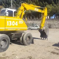 فروش بیل مکانیکی لاستیکی اطلس 1304