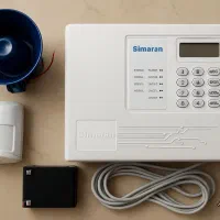 دزدگیر اماکن برند سیماران به همراه باطری چشمی و..