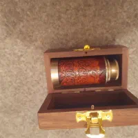 دوربین برنجی تلسکوپی|کلکسیون اشیاء عتیقه|صدرا-فارس, فاز ۱|دیوار