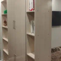 کمد وسایل و جاکتابی و دکوراسیون