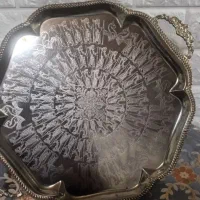 سینیه‌پایه‌دار‌وشکلات‌خوری‌برنجی‌قدمتدار|کلکسیون اشیاء عتیقه|تهران, بریانک|دیوار