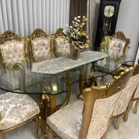 مبلمان سلطنتی و میز نهار خوری ۹ نفره