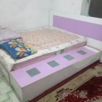 تخت خواب دونفره با دراور