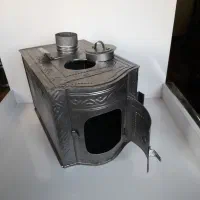 بخاری هیزمی جدید ورق طرحدار با سه کارایی|بخاری، هیتر، شومینه|اراک, |دیوار