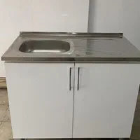 سینک کابینت هایگلاس سفید پرداخت درب منزل|مصالح و تجهیزات ساختمان|تهران, امین حضور|دیوار