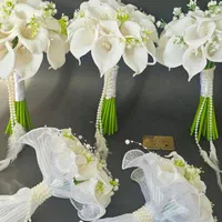 دسته گل عروس ارکیده|گل مصنوعی|مشهد, شهید مطهری|دیوار