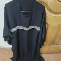 عبا مشکی بلند فری سایز