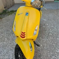 وسپا اسپرینت مدل ۹۹، زرد مات، فوق العاده تمیز