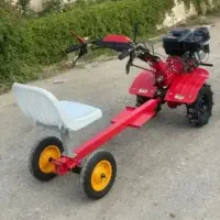 تیلر زنی واره موتوری وچاله زنی.تراکتور