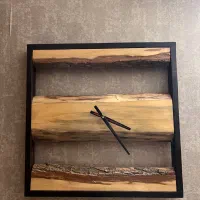 ساعت چوبی دست ساز