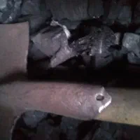 ذغال کبابی از چوب کنده
