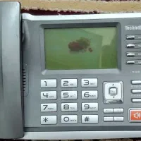 تلفن سالم همراه کارتن ودفترچه صدا واضح بدون خرابی