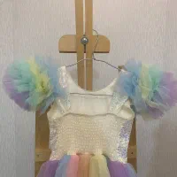 پیراهن مجلسی دخترانه|کفش و لباس بچه|هشتگرد, هشتگرد قدیم|دیوار