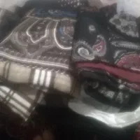 4عدد روسری (آک) 400ت وقواره پارچه چادر رنگی 500ت|حراج|خرم‌آباد, |دیوار