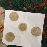 تعدادی سکه 500تومانی و 50 تومانی.|کلکسیون سکه، تمبر، اسکناس|کرج, شاهین‌ویلا|دیوار