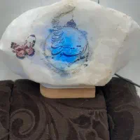سنگ نمک طراحی لامپی