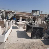 میز نهار خوری  با سنگ مشکی تولید