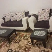 مبل ۸ نفره با سه تا جلو مبلی