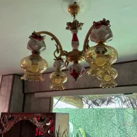 سه عدد لوستر انتیک|لوستر و چراغ آویز|تهران, کاشانک|دیوار