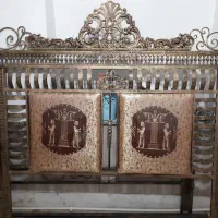 تخت خواب دونفره.فلزی