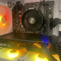 کیس کامپیوتر بازی و طراحی رایزن Ryzen RX 580|رایانه رومیزی|تهران, صادقیه|دیوار