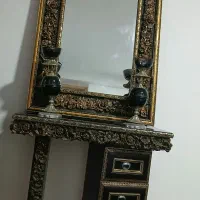 آینه وشمعدان درحدنو