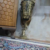 سطل و جا دستمال و گلدان برنج