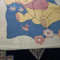 گلیم فرش ۴متری وپادری فرش کودک|گلیم، جاجیم، گبه|ری, دولت‌آباد|دیوار