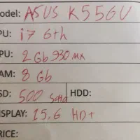 لپ تاپ Asus در حد نو کم کار و سالم|رایانه همراه|سنندج, |دیوار