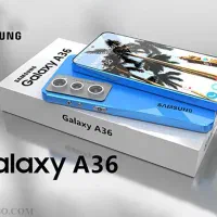 سامسونگA36حافظه۲۵۶گیگ رام۸آکبند ویتنام مشکی