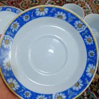فنجان ونعلبکی گل آفتاب گردون