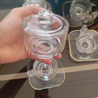 سرویس چایخوری شیشهای (بلور)|ظروف سرو و پذیرایی|شاهینشهر, گرگاب|دیوار