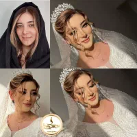 میکاپ شنیون vip وcip عروس وهمراه|خدمات آرایشگری و زیبایی|زنجان, |دیوار