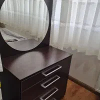 تخت ومیز آرایش ام دی اف ترکیه،|تخت و سرویس خواب|تبریز, |دیوار