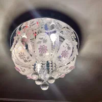 دو عدد لوستر سقفی فلش خور  و رقص نور