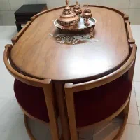 میز و صندلی ناهار خوری شش نفره کم جا|میز و صندلی غذاخوری|شیراز, شهرک مخابرات|دیوار