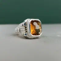 انگشتر سیترین رولکسی کد۲۲۶۱