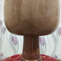 تمبک گردو کهنه تراش کاملا سالم|سازهای سنتی|شهرکرد, |دیوار