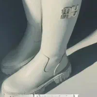 بوت مشکی miu miu سایز ۳۷ نو نو