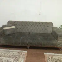 مبل 8نفره چستر  محکم استیل
